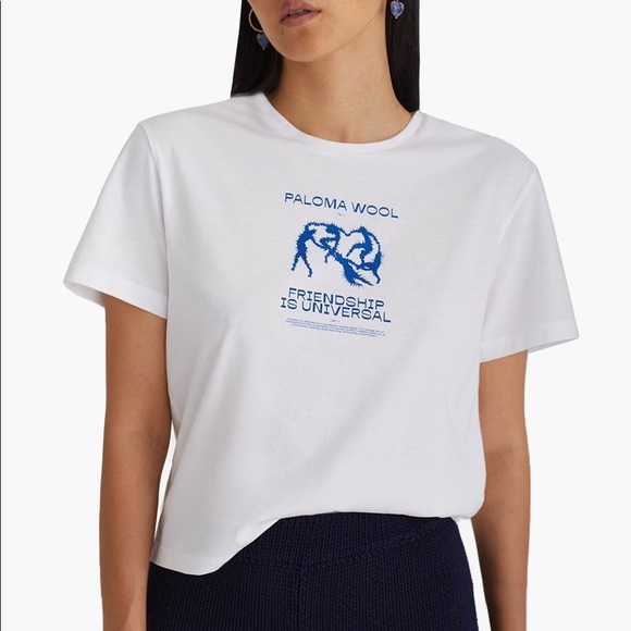 Paloma Wool Tops - Paloma Wool souvenir dance cotton short sleeve tee
